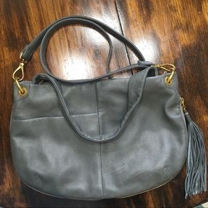 HOBO ORIGINAL GREY CROSSBODY BAG
